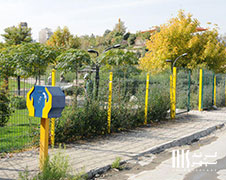 حصار پارک و فضای سبز